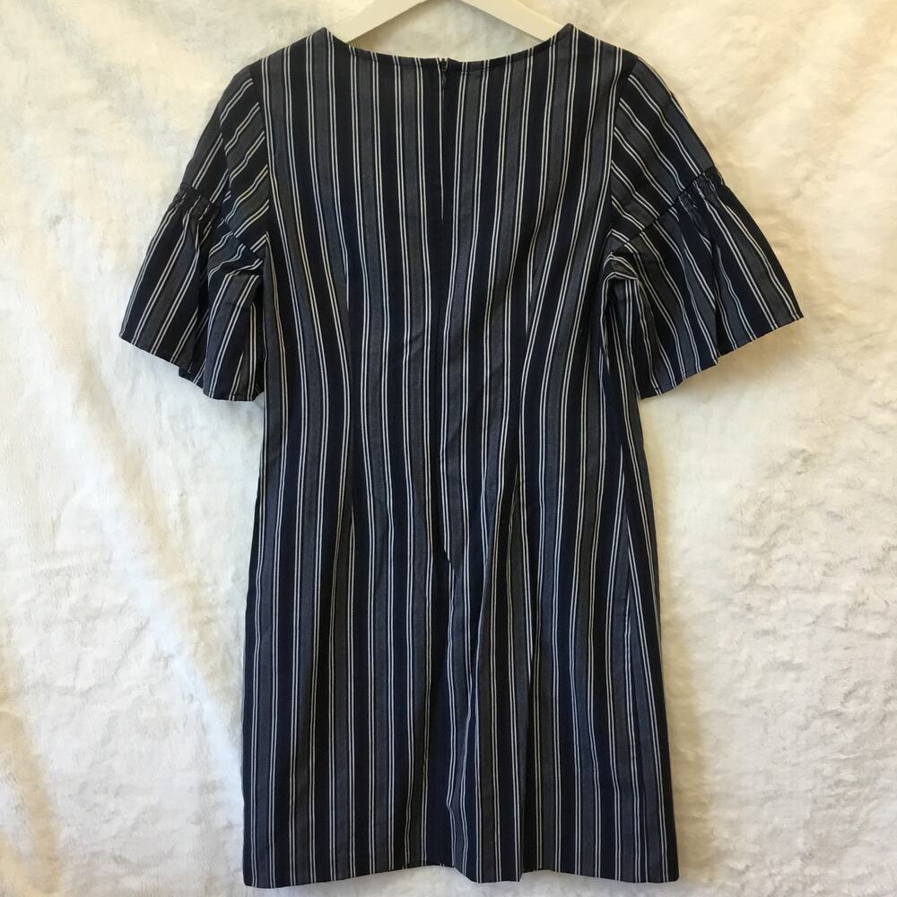 Banana Republic Stripe Smock Sleeve Shift Dress - Picture 10 of 16